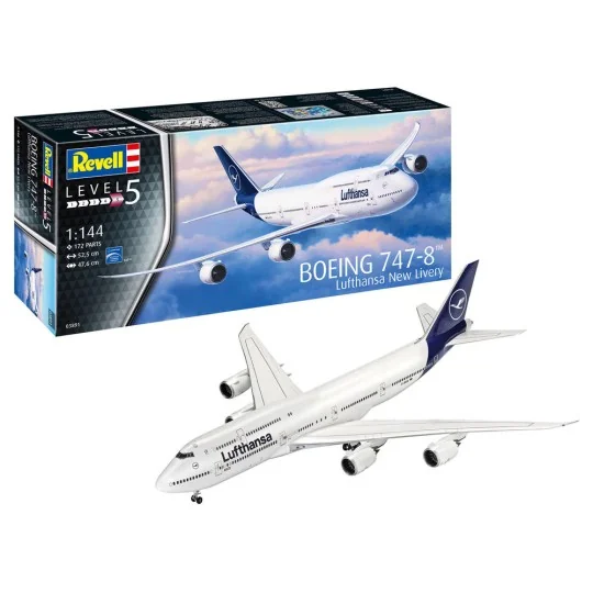 Boeing 747-8 Lufthansa"New Liver - Revell 03891