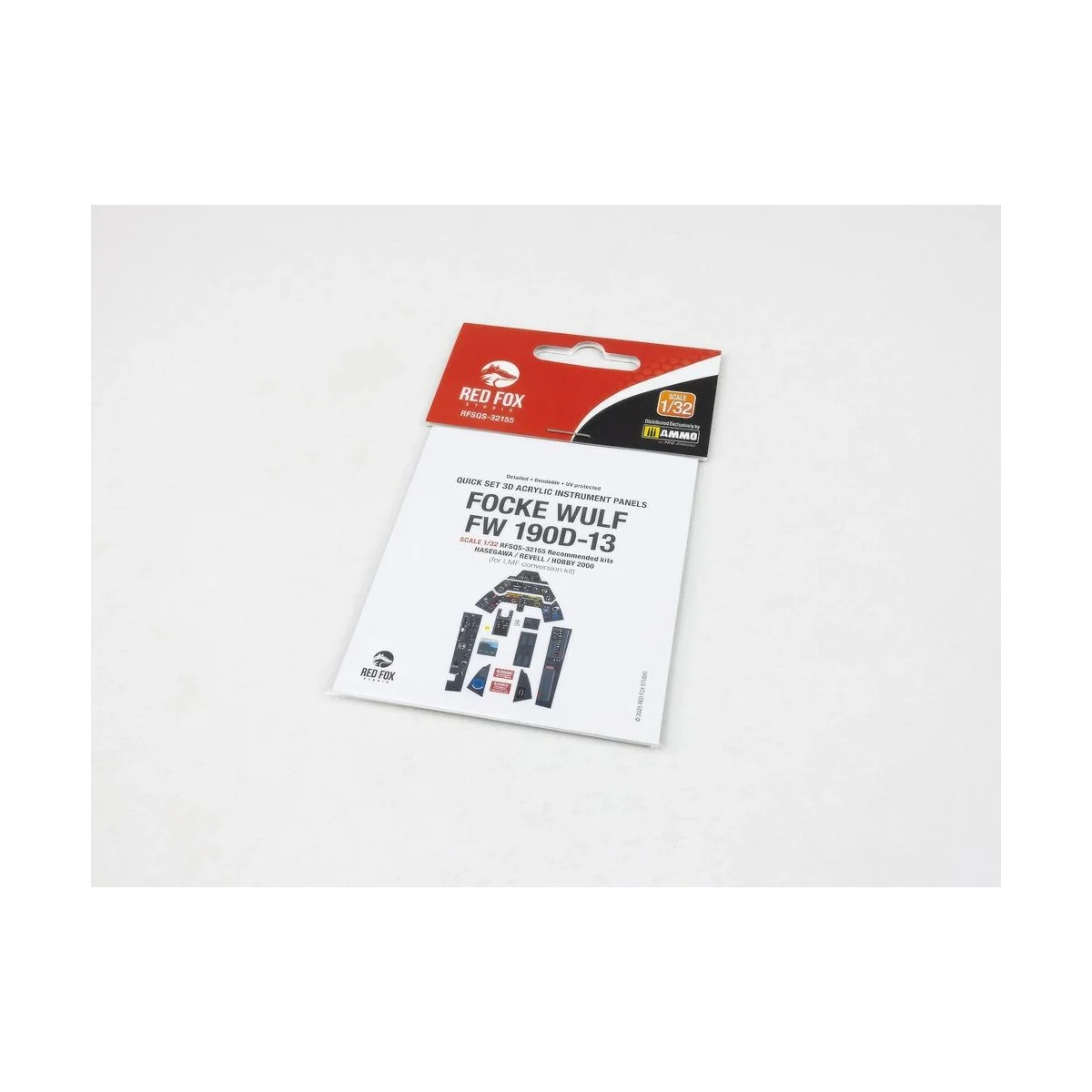 Fw 190D-13 for Hobby 2000/Hasegawa/Revell, 1/32 - Red Fox Studio RF...