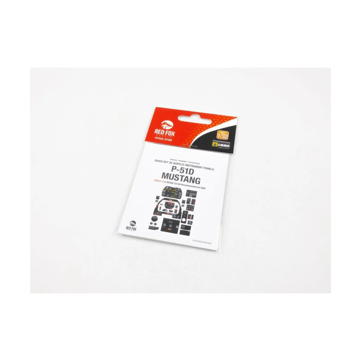 P-51D Mustang for SWS, 1/32 - Red Fox Studio RFSQS-32166