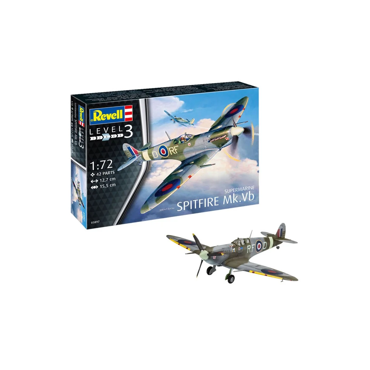 Supermarine Spitfire Mk.Vb, 1/72 - Revell 03897