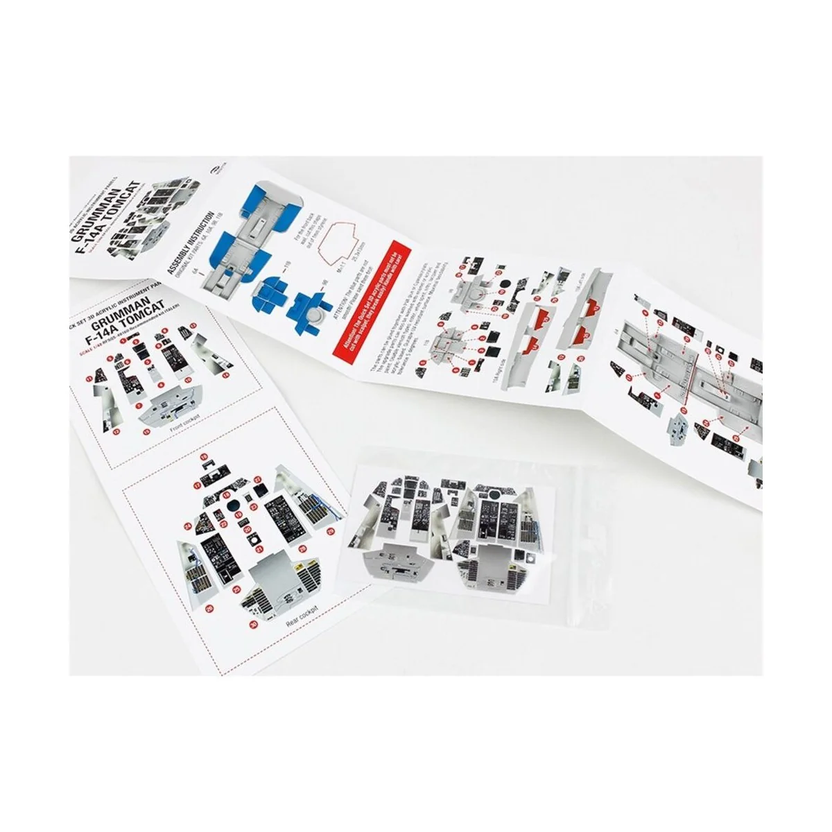 Grumman F-14A Tomcat (for Italeri kit), 1/48 - Red Fox Studio RFSQS...