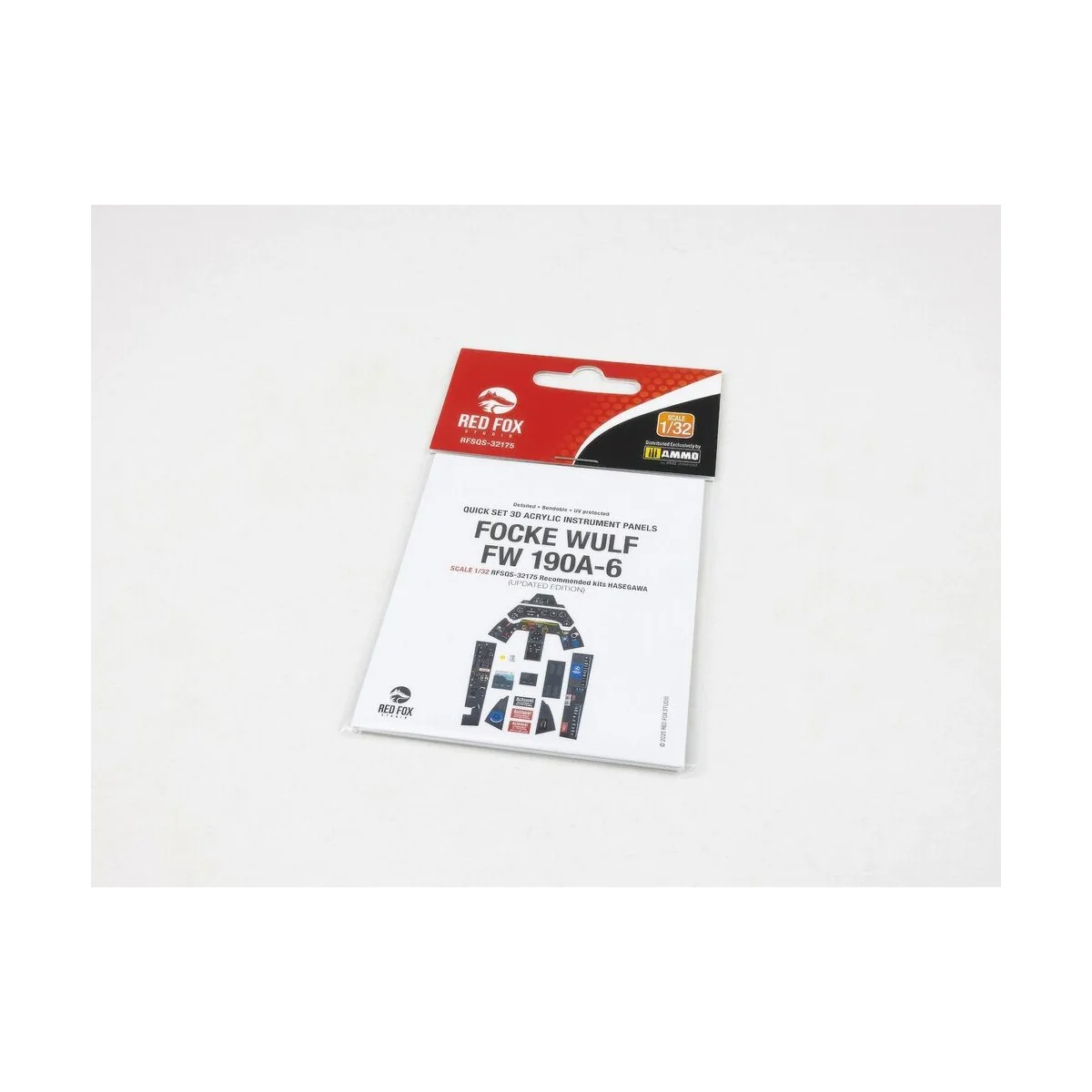 Fw 190A-6 Updated for Hasegawa, 1/32 - Red Fox Studio RFSQS-32175