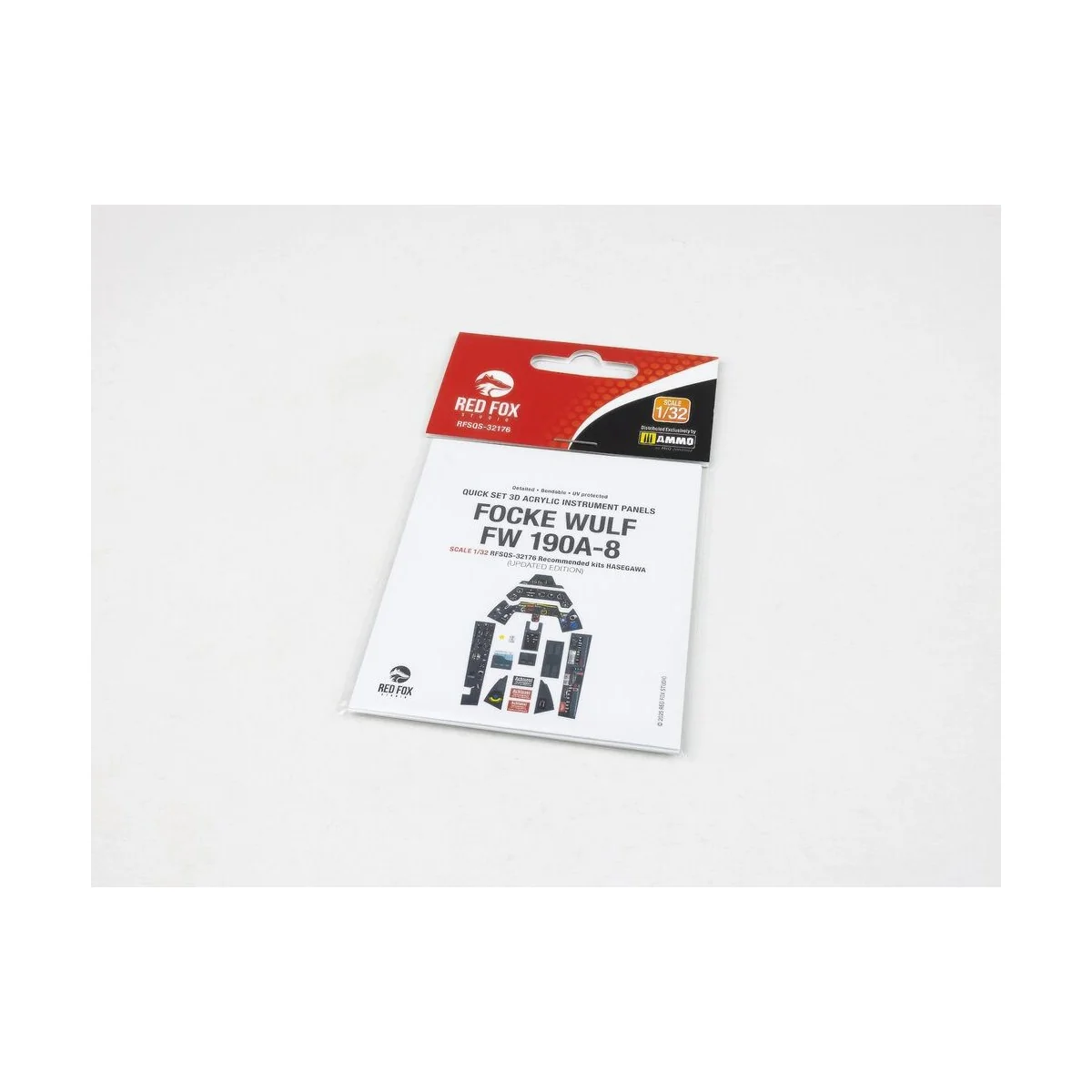 Fw 190A-8 Updated for Hasegawa, 1/32 - Red Fox Studio RFSQS-32176