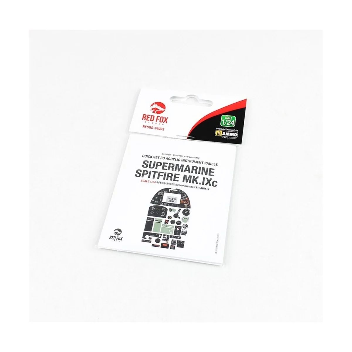 Supermarine Spitfire Mk.Ixc (for Airfix kit), 1/24 - Red Fox Studio...