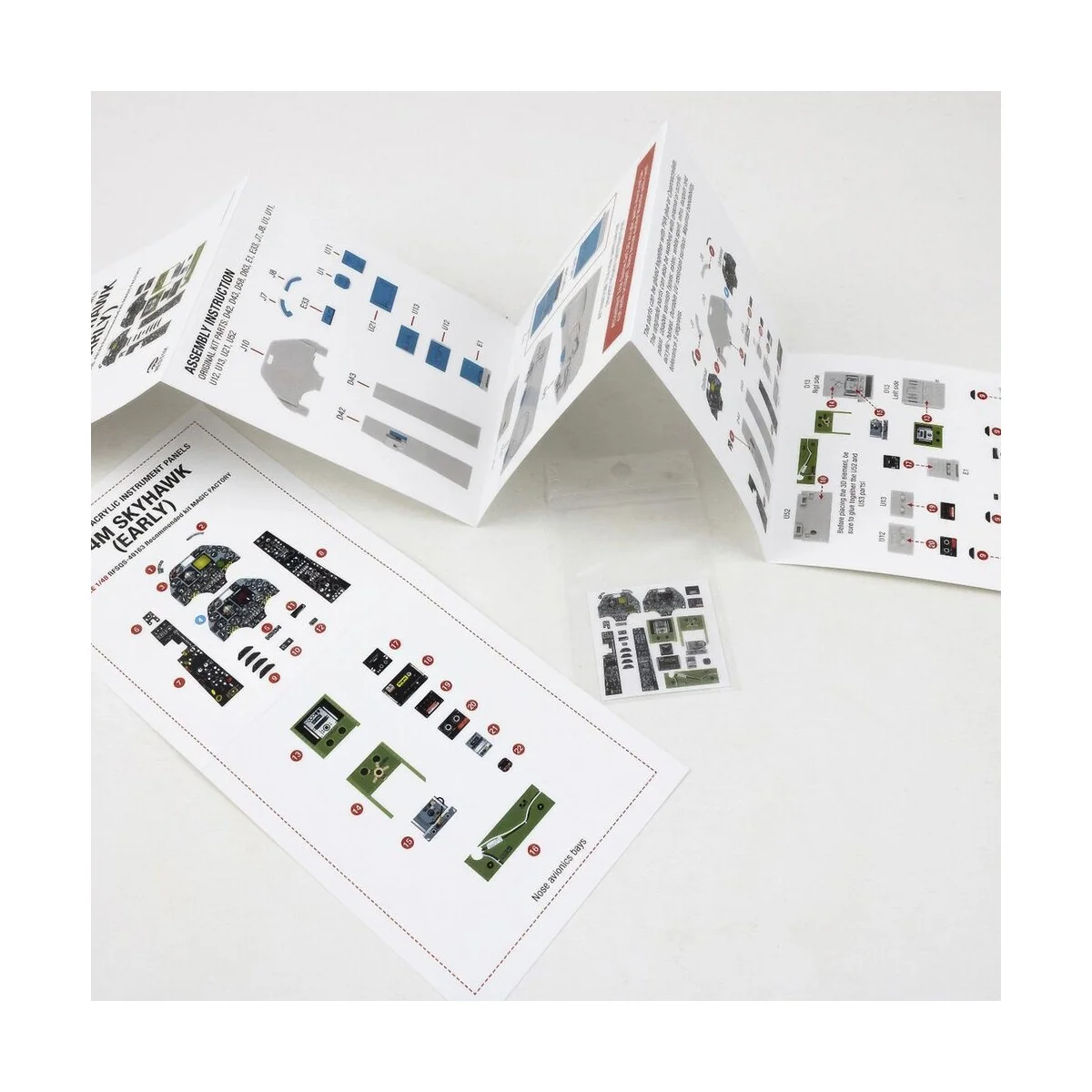 A-4M Skyhawk Early Version for Magic Factory, 1/48 - Red Fox Studio...