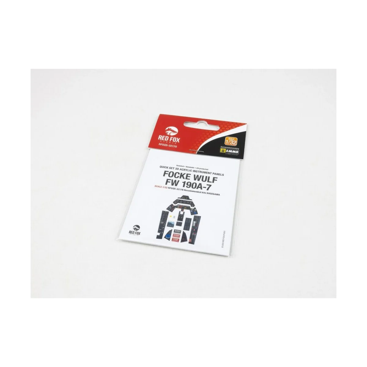 Fw 190A-7 for Hasegawa, 1/32 - Red Fox Studio RFSQS-32178