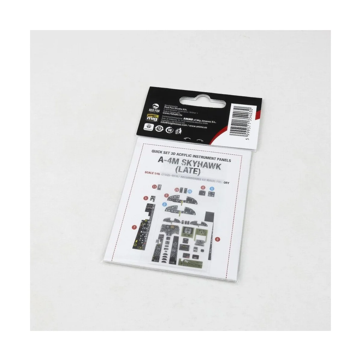 A-4M Skyhawk Late Version for Magic Factory, 1/48 - Red Fox Studio ...