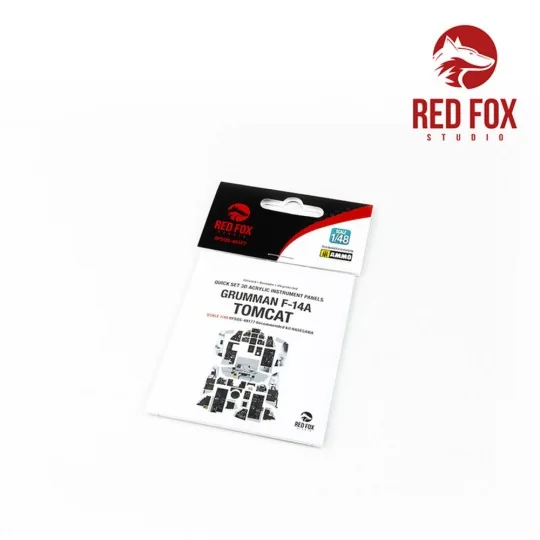 1/48 Grumman F-14A Tomcat (for Hasegawa kit), 1/48 - Red Fox Studio...