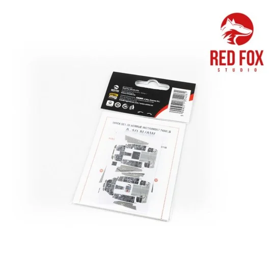 A-10A N/AW Thundernolt II (for Hobby Boss kit), 1/48 - Red Fox Stud...