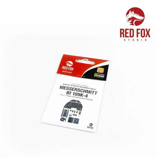 1/32 Messerschmitt Bf 109K-4 (for Hasegawa kit), 1/32 - Red Fox Stu...