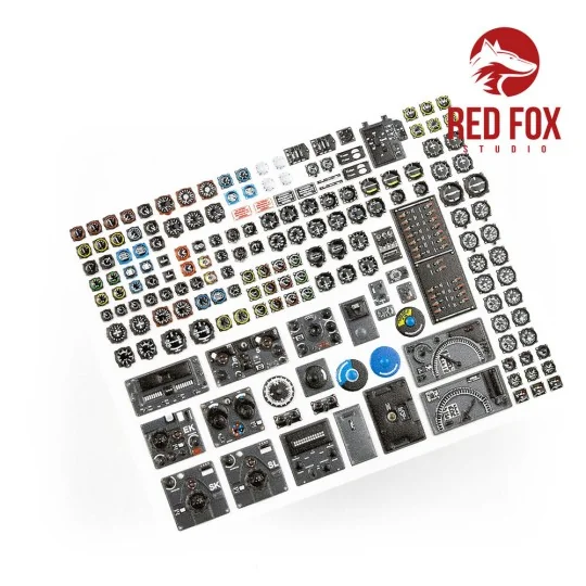 1/32 Instruments & gauges set for Luftwaffe WWII (Independent), 1/3...
