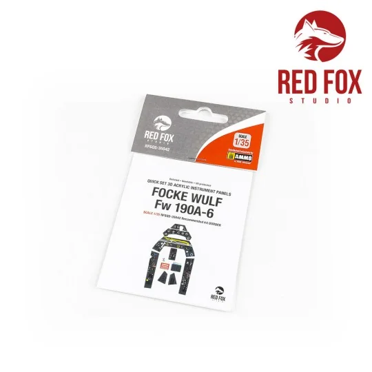 1/35 Fw 190A-6 with WGr.21 (for Border Model Kit), 1/35 - Red Fox S...