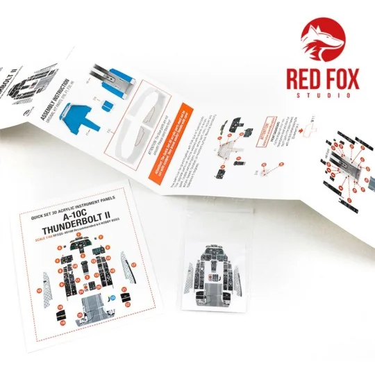 A-10C Thunderbolt II (for Hobby Boss kit), 1/48 - Red Fox Studio RF...