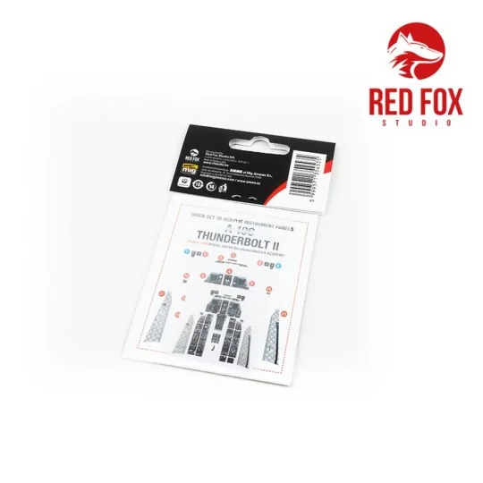 A-10C Thunderbolt II (for Academy/Hobby 2000 kits), 1/48 - Red Fox ...