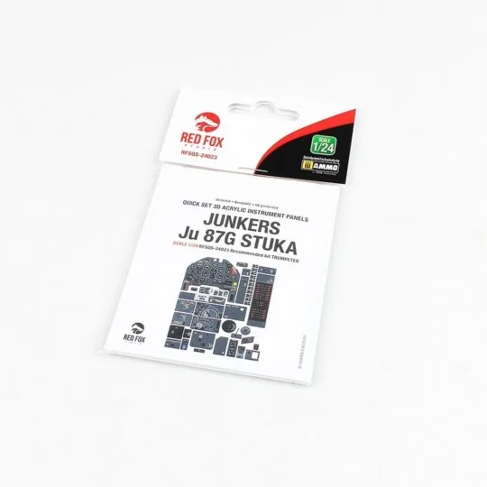 Ju 87G Stuka (for Trumpeter kit), 1/24 - Red Fox Studio RFSQS-24023
