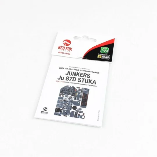 Ju 87D Stuka (for Trumpeter kit), 1/24 - Red Fox Studio RFSQS-24024