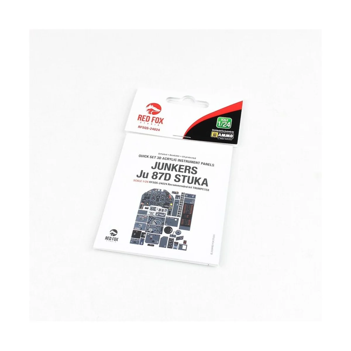 Ju 87D Stuka (for Trumpeter kit), 1/24 - Red Fox Studio RFSQS-24024