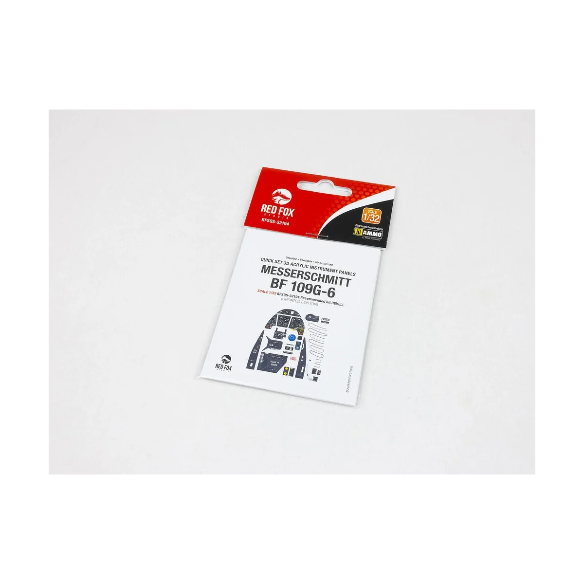 Messerschmitt Bf 109G-6 Updated version for Revell, 1/32 - Red Fox ...