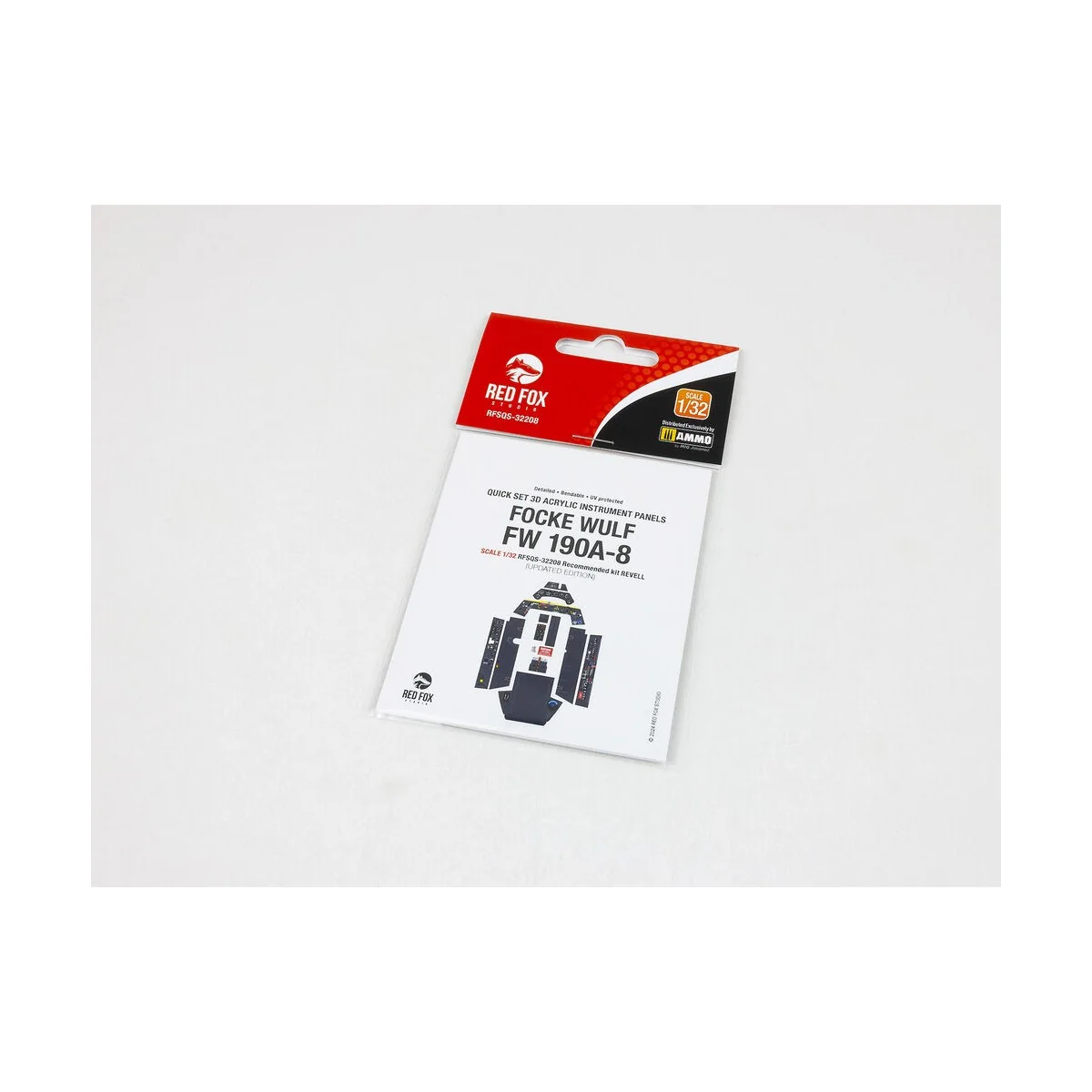 Focke Wulf Fw 190A-8 Updated version for Revell, 1/32 - Red Fox Stu...