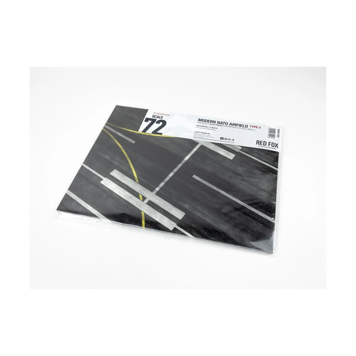 Modern NATO Airfield Type 2 300x230mm (Universal), 1/72 - Red Fox S...