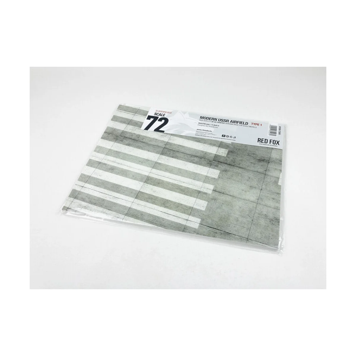 Modern USSR Airfield Type 1 300x230mm (Universal), 1/72 - Red Fox S...