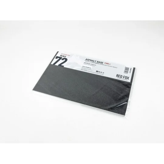 Asphalt Base Type 1 250x160mm (Universal), 1/72 - Red Fox Studio RF...