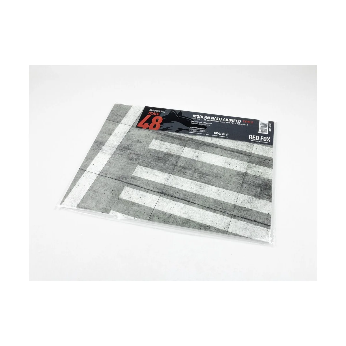 Modern NATO Airfield Type 5 300x230mm (Universal), 1/48 - Red Fox S...