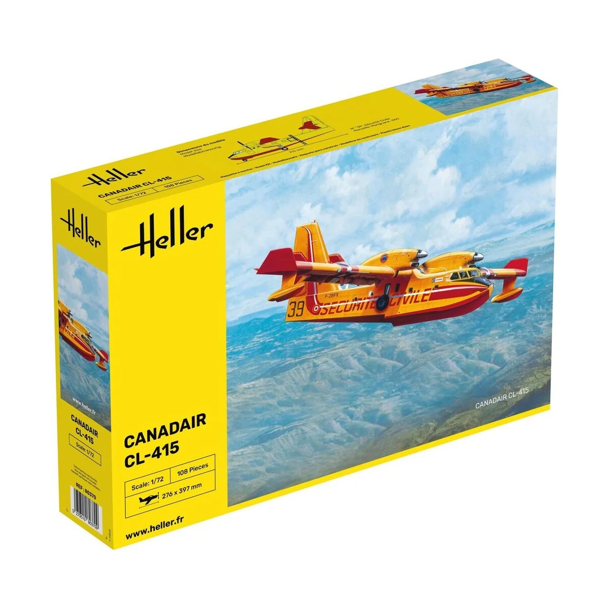 Canadair CL-415, 1/72 - Heller 80370