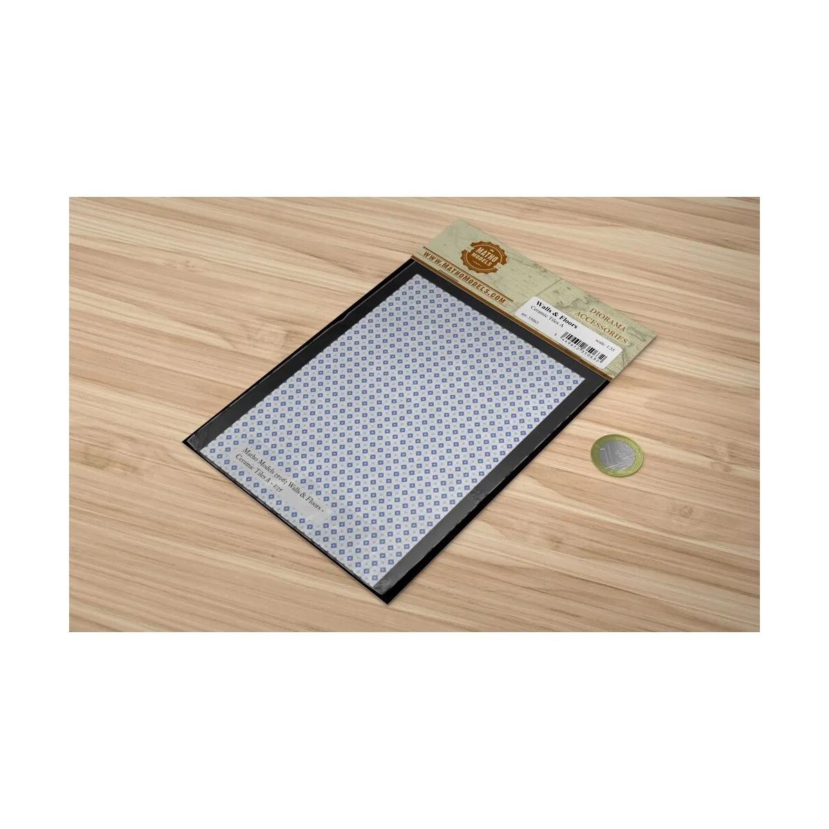 Walls & Floors - Ceramic Tiles A, 1/35 - Matho Models 35063