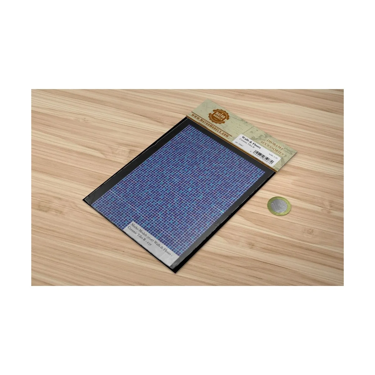 Walls & Floors - Ceramic Tiles B, 1/35 - Matho Models 35067