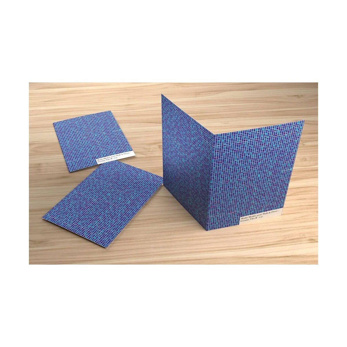 Walls & Floors - Ceramic Tiles B, 1/35 - Matho Models 35067
