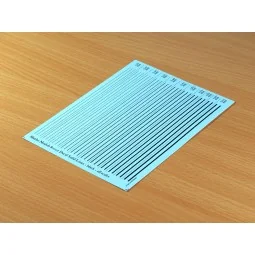 Decal Solid Lines - black - Matho Models 80005 2