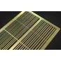 PE Brass Strips C: 0, 2 - 1 mm (0, 15mm thickness) - Matho Models 8...