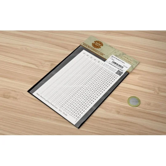 Decal Dashed Lines - black - Matho Models 80048