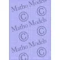 Decal Numbers - 1.5mm, white, type 1 - Matho Models 80049