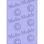 Decal Numbers - 2.5mm, white, type 1 - Matho Models 80050