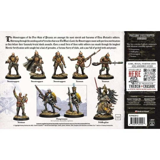 Trench Crusade: Prussian Stosstruppen Warband - Archon Studio TCPM2012