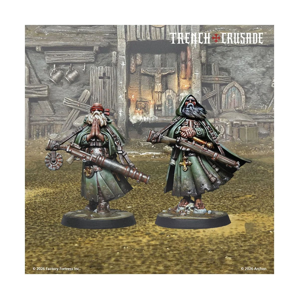 Trench Crusade: Sniper Priests - Archon Studio TCPM2019