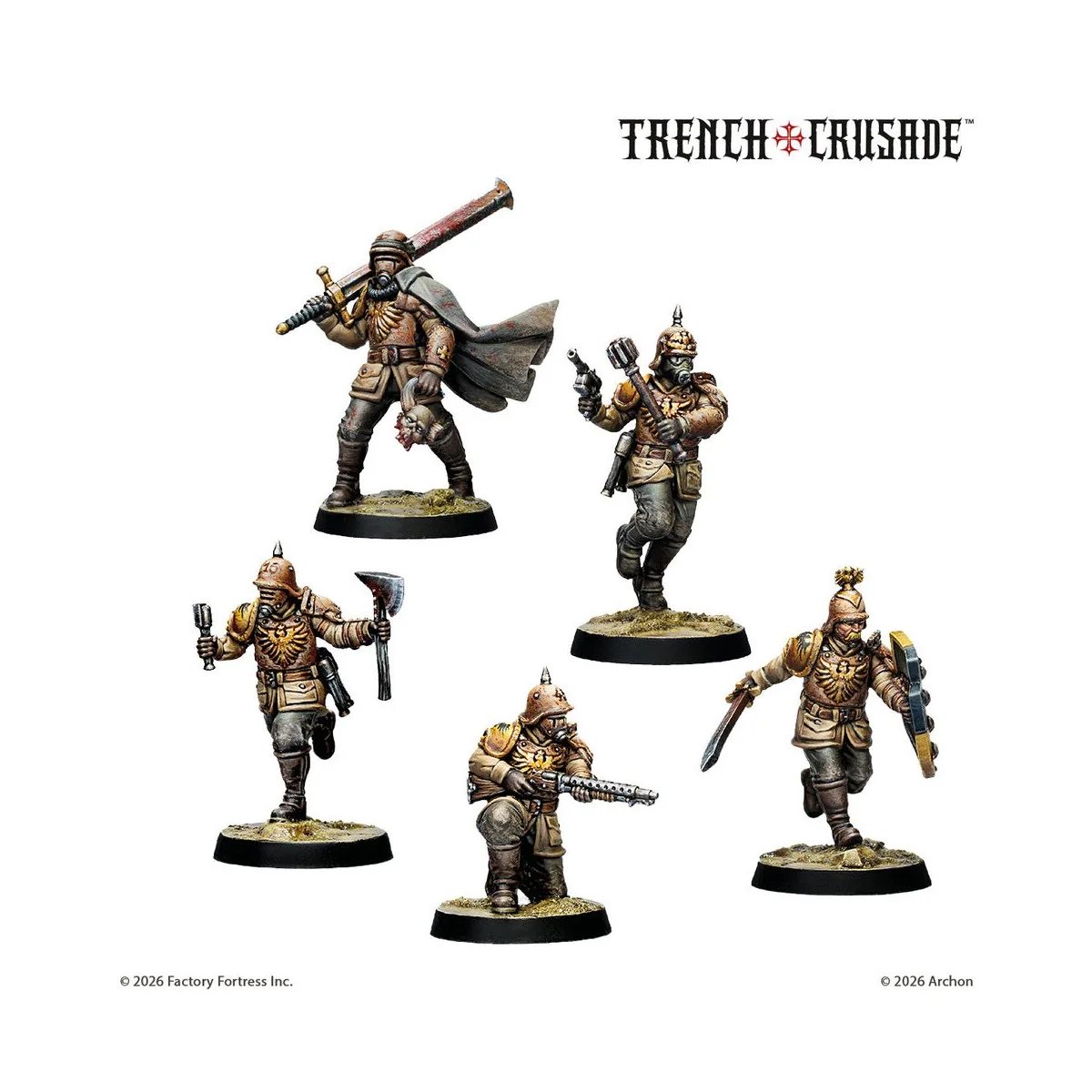 Trench Crusade: Prussian Stosstruppen - Archon Studio TCPM2015