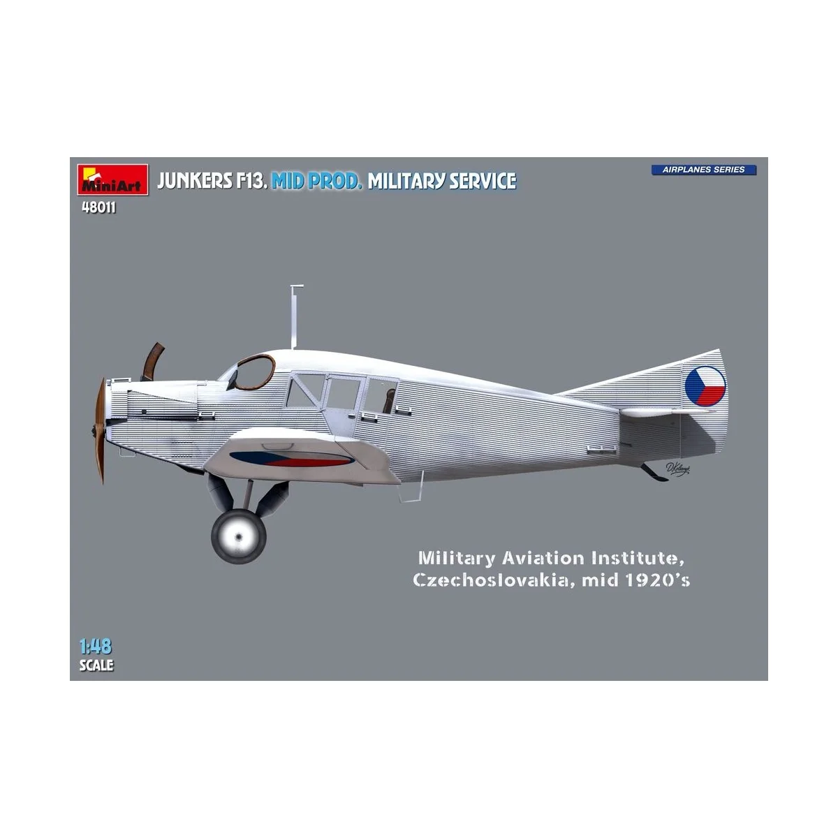 Junkers F13. Mid Prod. Military Service, 1/48 - MiniArt 48011