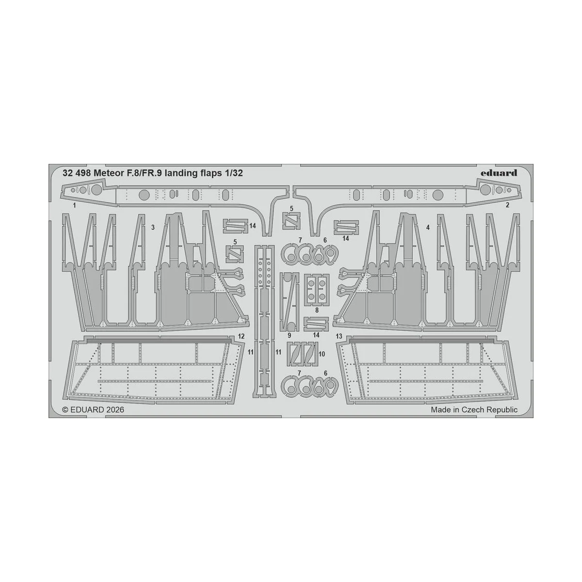 Meteor F.8 1/32 for Revell, 1/32 - Eduard Accessories BIG33173