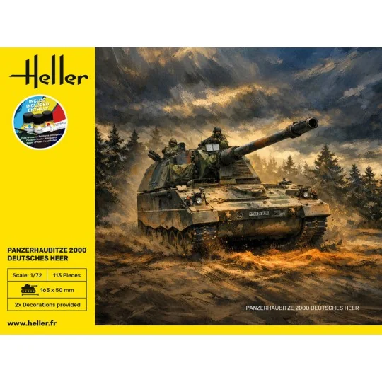 STARTER KIT Panzerhaubitze 2000 (PzH 2000) - Deutsches Heer, 1/72 -...