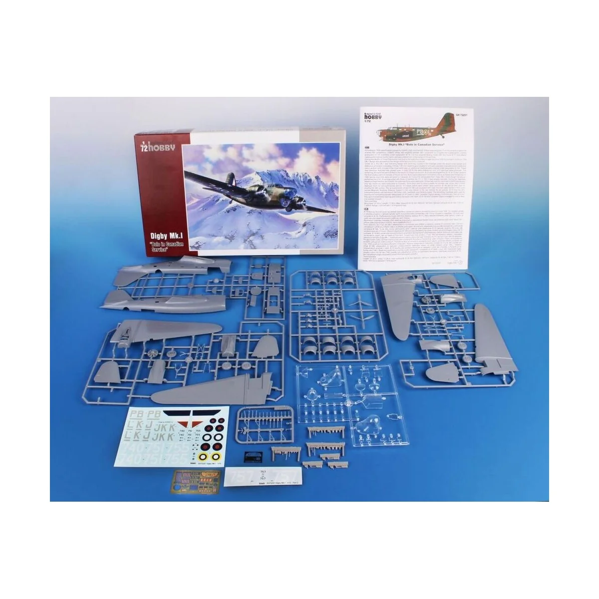 Digby Mk.I "Bolo in Canadian Service", 1/72 - Special Hobby SH72251 Digby Mk.I "Bolo in Canadian Service", 1/72 - Special Hobby SH72251