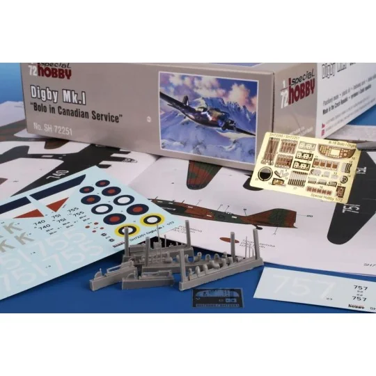 Digby Mk.I "Bolo in Canadian Service", 1/72 - Special Hobby SH72251 Digby Mk.I "Bolo in Canadian Service", 1/72 - Special Hobby SH72251