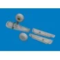 P-40K tail wheel bay PRINT for Eduard, 1/48 - Eduard Accessories 64...