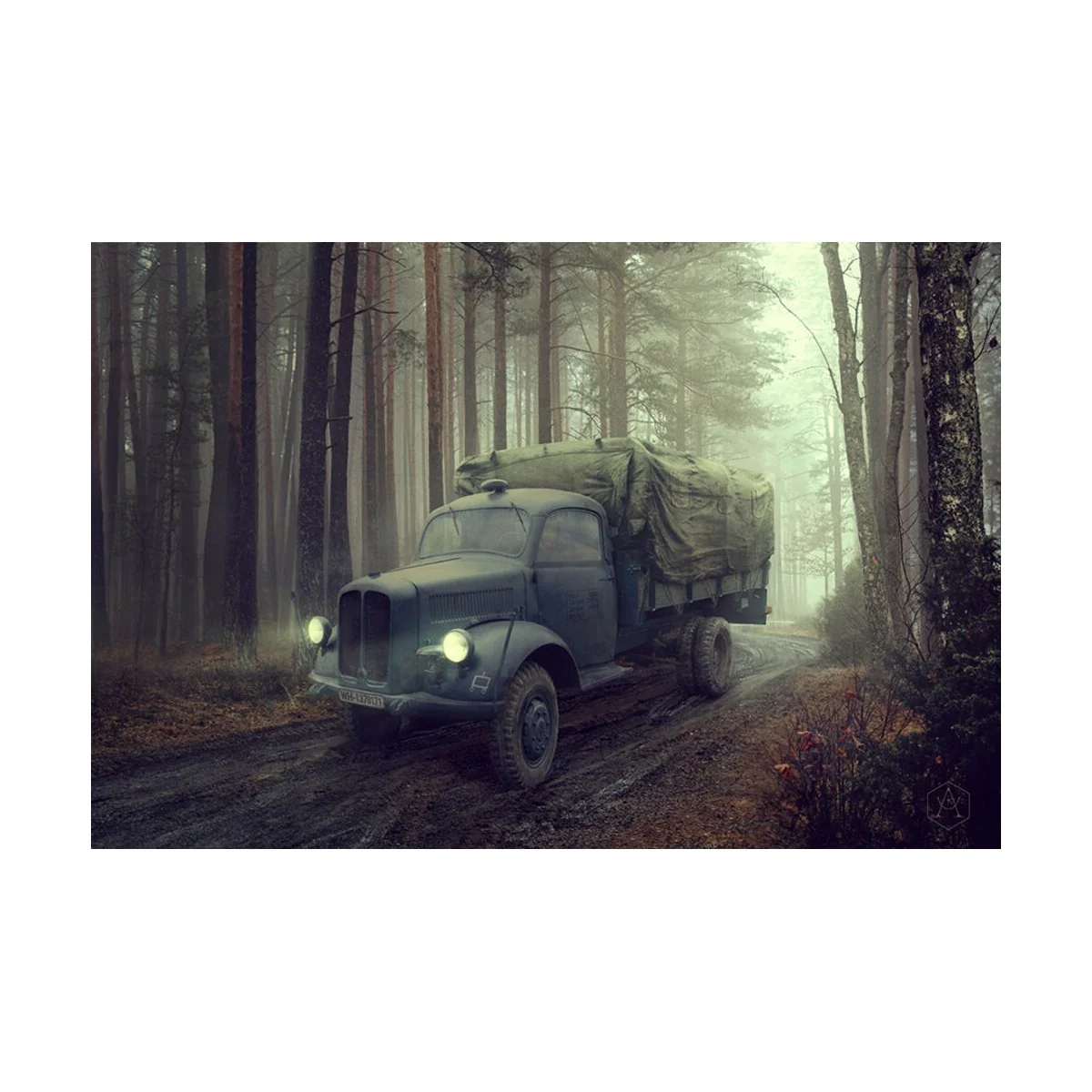 Borgward B3000, 1/72 - Roden 740