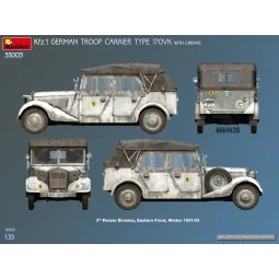 Kfz.1 German Troop Carrier Type 170VK w/Canvas, 1/35 - MiniArt 53003 2