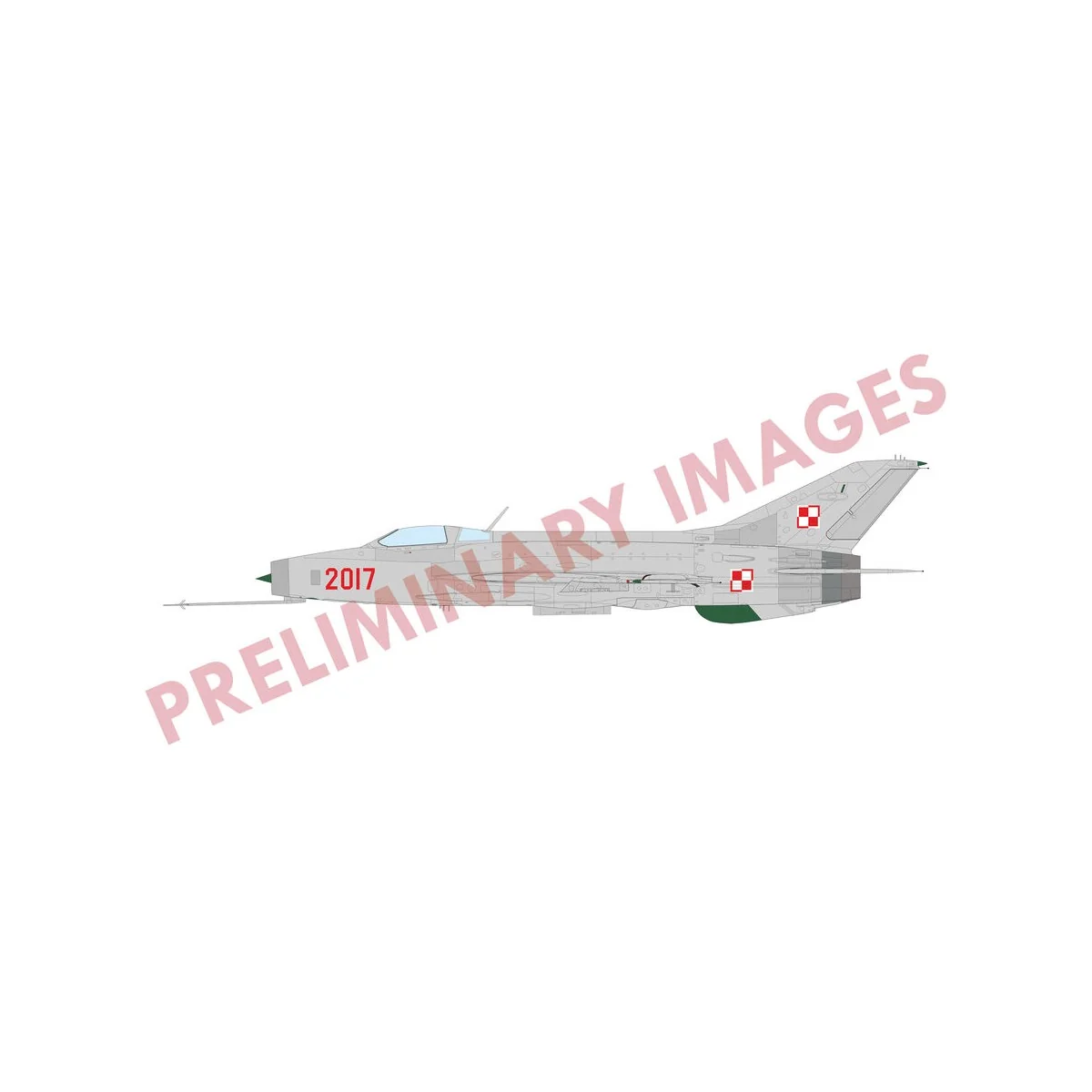 MiG-21F-13, 1/48 - Eduard Plastic Kits 84213