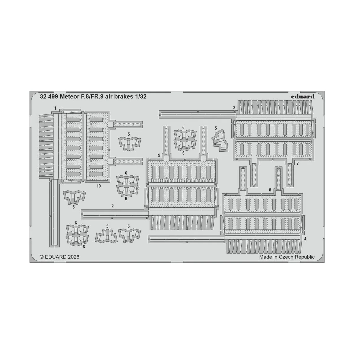 Meteor FR.9 1/32 for Revell, 1/32 - Eduard Accessories BIG33174