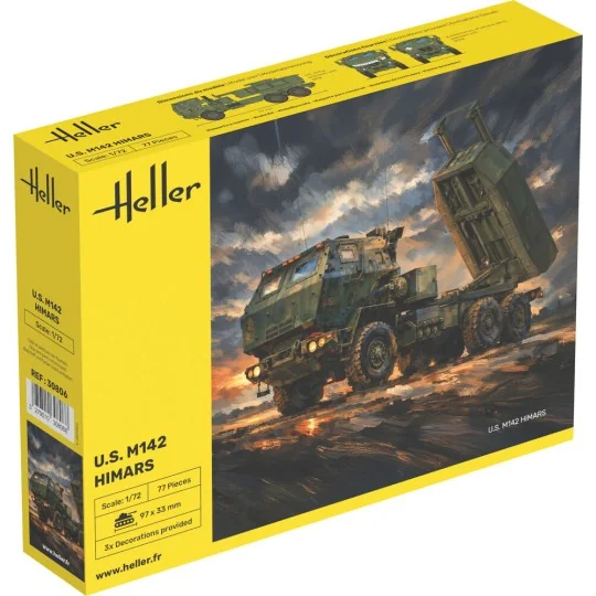 M142 HIMARS (High Mobility Artillery Rocket System), 1/72 - Heller ... M142 HIMARS (High Mobility Artillery Rocket System), 1/72 - Heller ...